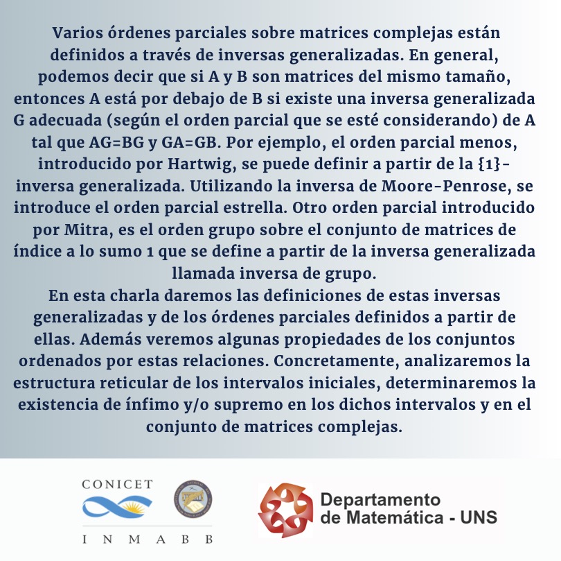 Seminario álgebra